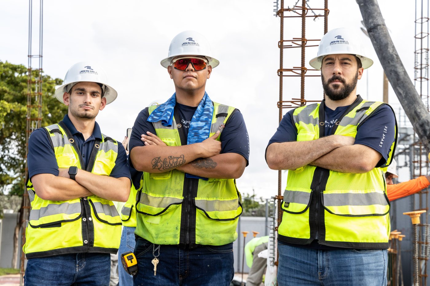 John Bell Construction team on-site