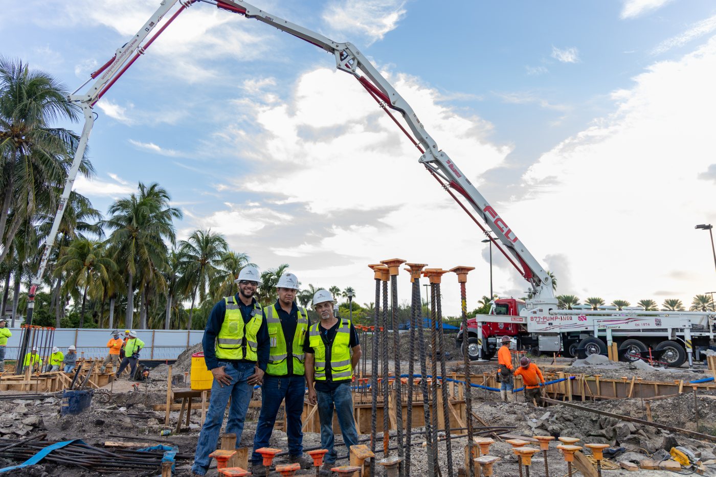 John Bell Construction team on-site
