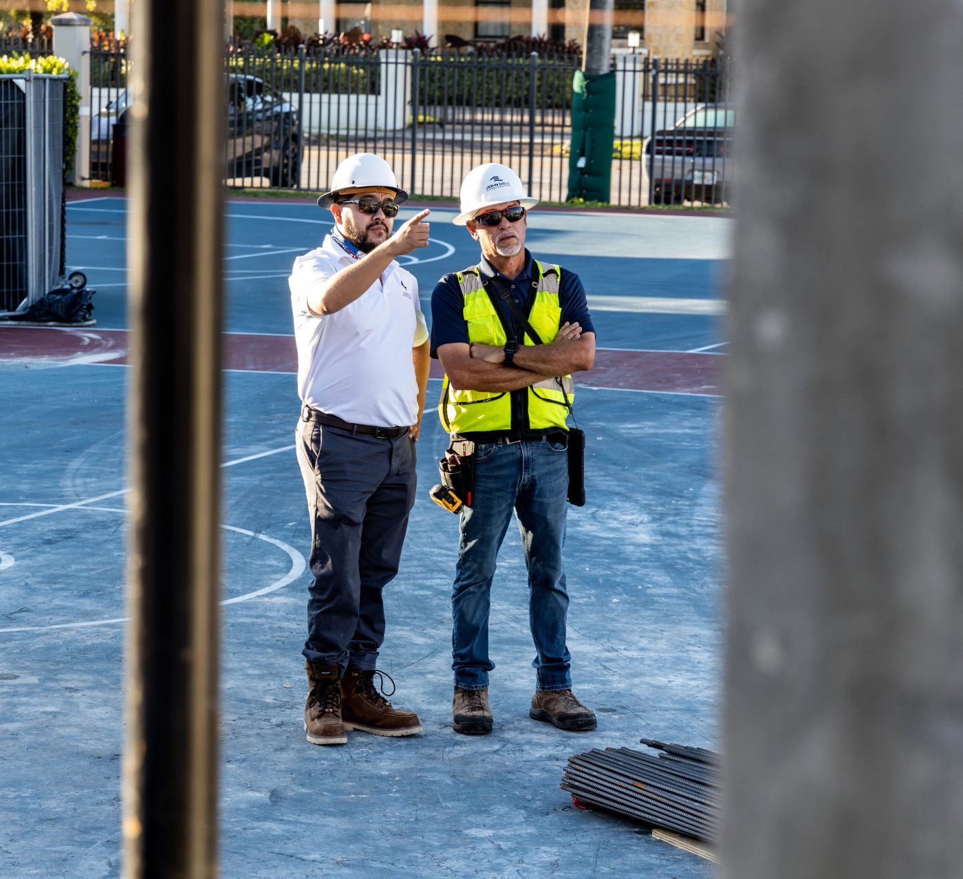 John Bell Construction team on-site